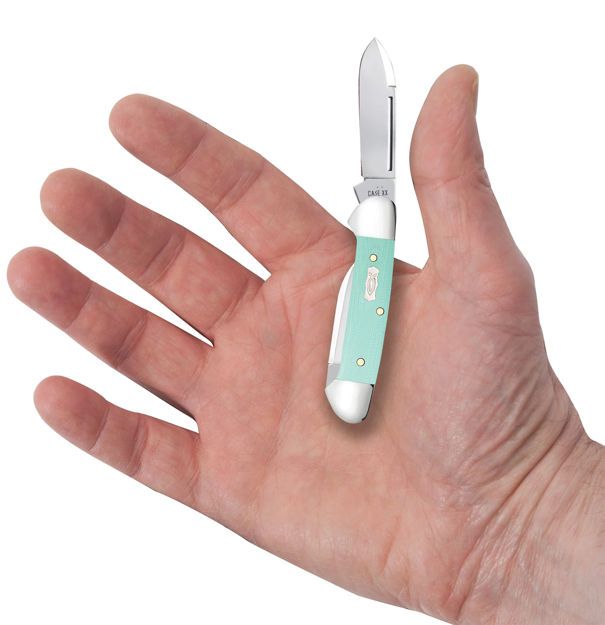Smooth Seafoam Green G-10 Baby Butterbean - Image 5