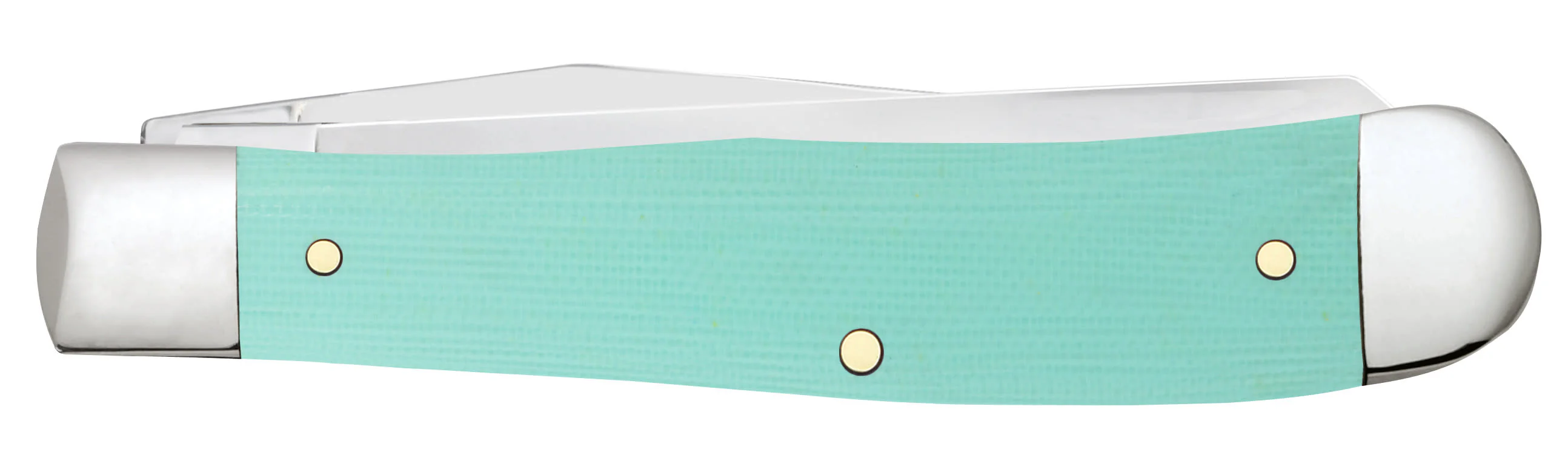 Smooth Seafoam Green G-10 Trapper - Image 4