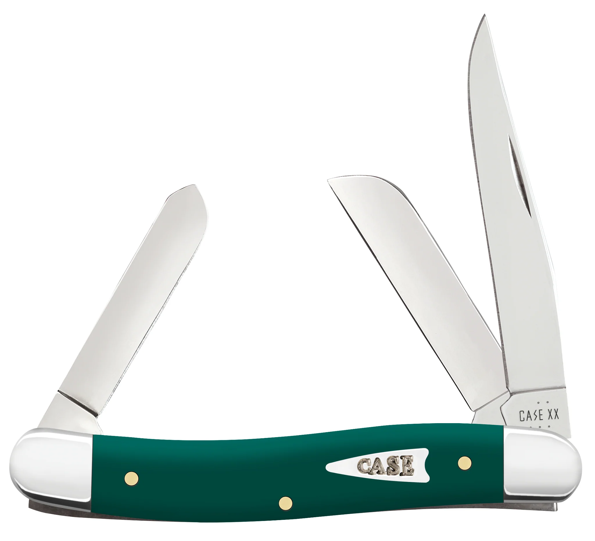 Smooth Spruce Green Synthetic Medium Stockman