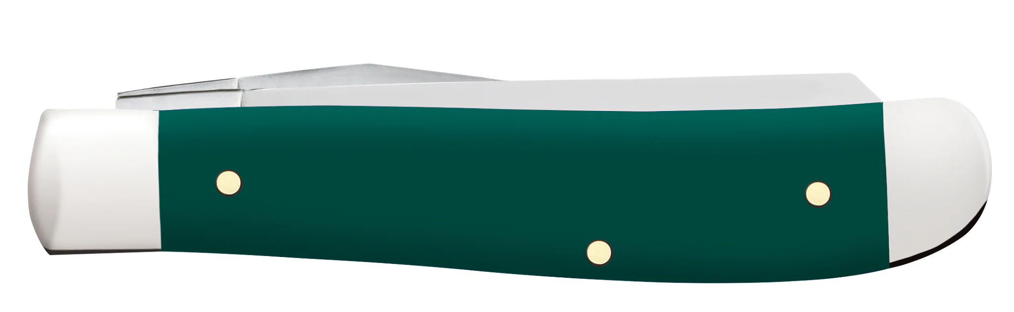 Smooth Spruce Green Synthetic Mini Trapper - Image 3