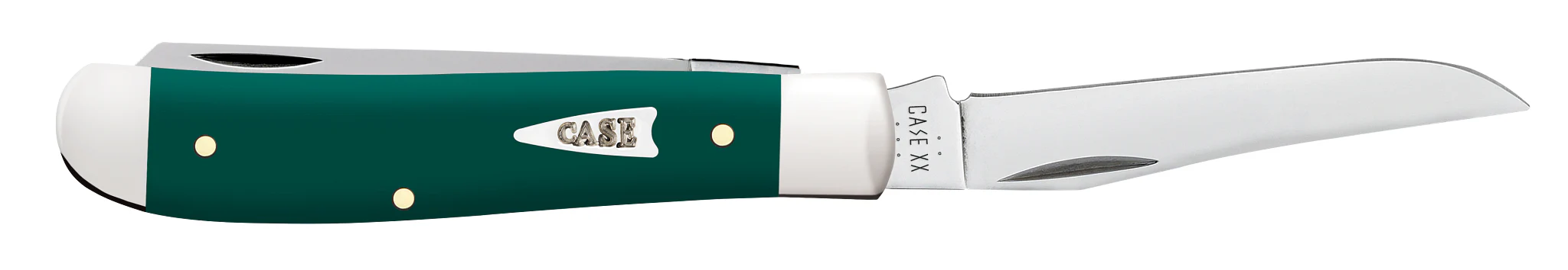 Smooth Spruce Green Synthetic Mini Trapper - Image 4