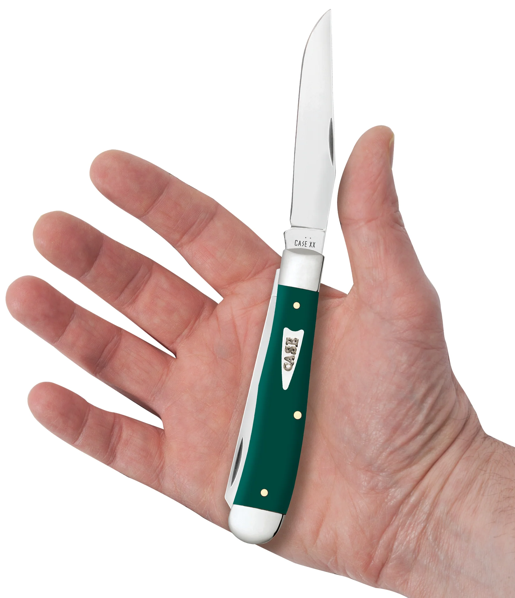 Smooth Spruce Green Synthetic Trapper - Image 5