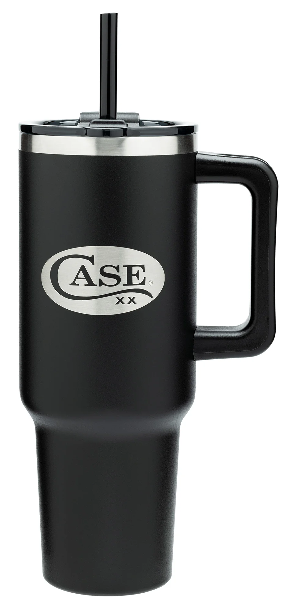 Stainless Steel Tumbler with Straw