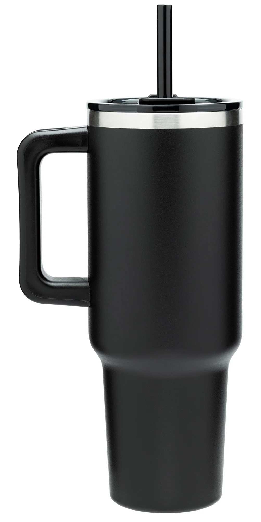 Stainless Steel Tumbler with Straw - Image 2