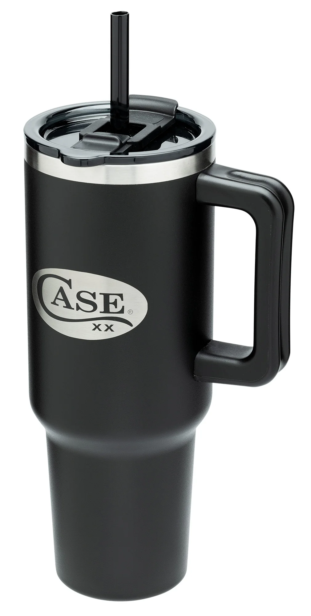 Stainless Steel Tumbler with Straw - Image 3