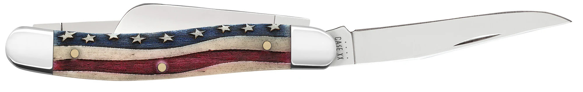 Star Spangled Series Embellished Smooth Natural Bone Medium Stockman - Image 4