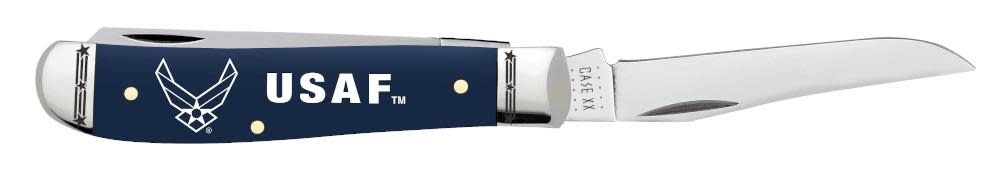 U.S. Air Force™ Embellished Smooth Navy Blue Synthetic Mini Trapper - Image 4