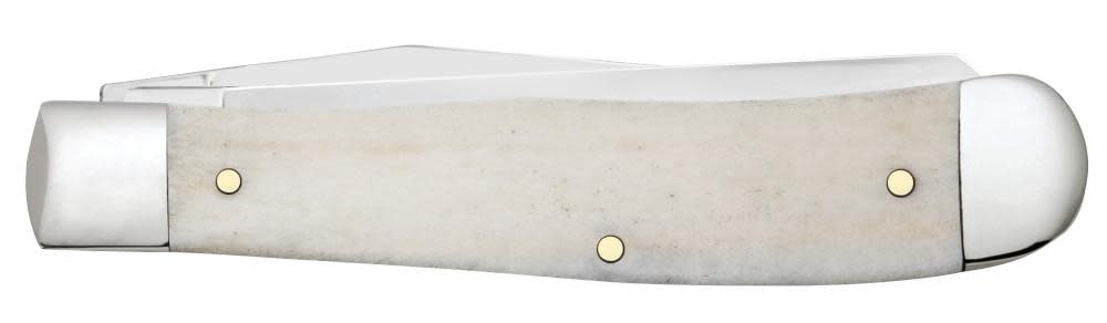 U.S. Army Embellished Smooth Natural Bone Trapper - Image 3