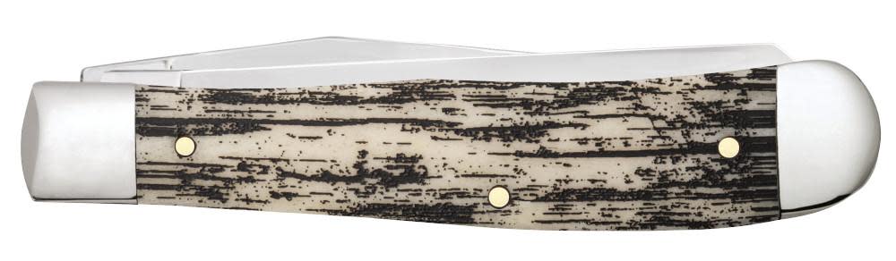 U.S. Army Embellished Smooth Natural Bone Trapper - Image 3