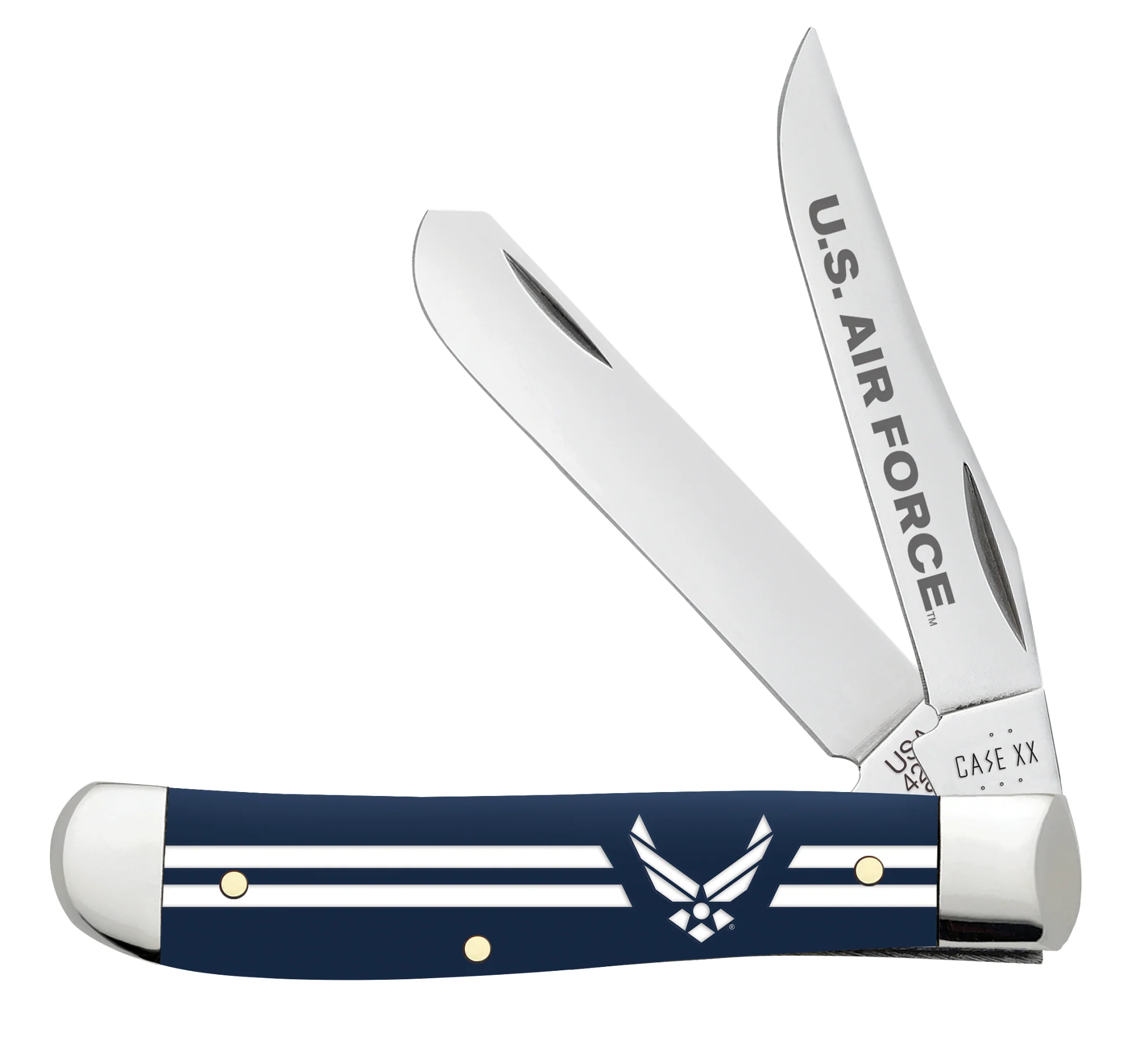 U.S. Air Force™ Embellished Smooth Navy Blue Synthetic Mini Trapper