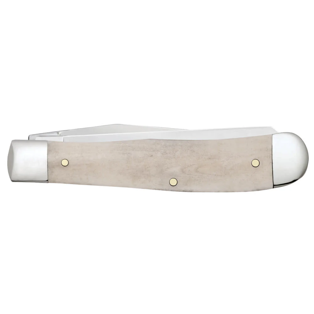U.S. Army Embellished Smooth Natural Bone Trapper - Image 3