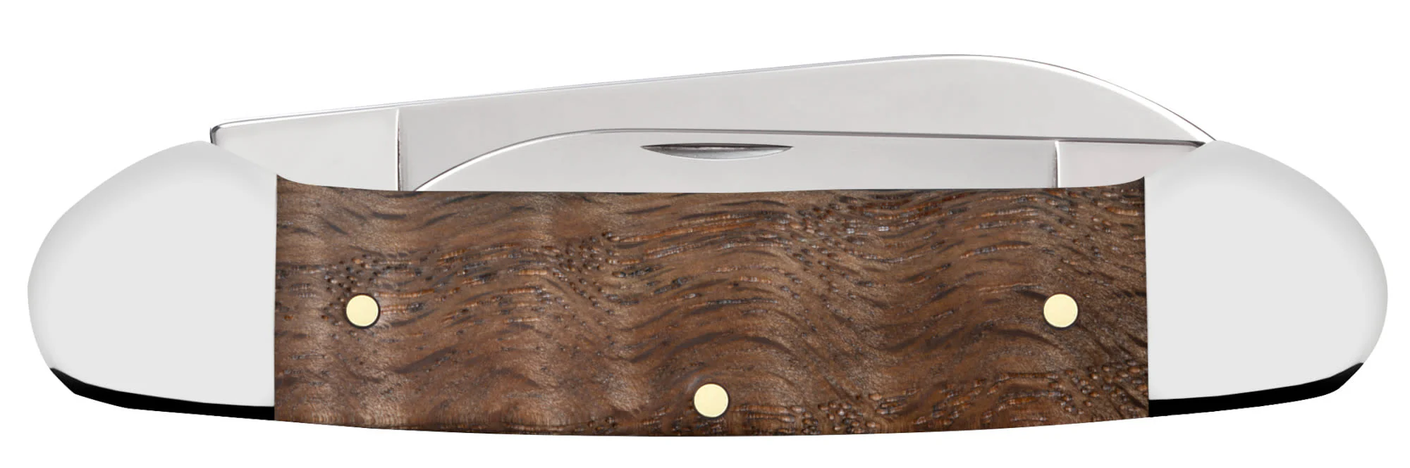 U.S. Army Embellished Smooth Natural Curly Oak Canoe - Image 3