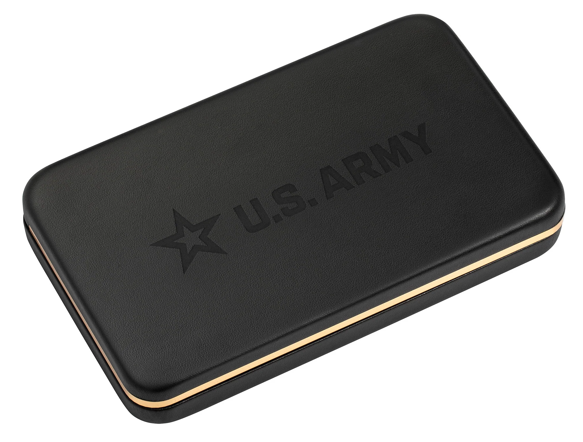 U.S. Army Smooth Black/White Synthetic Trapper Gift Set - Image 6