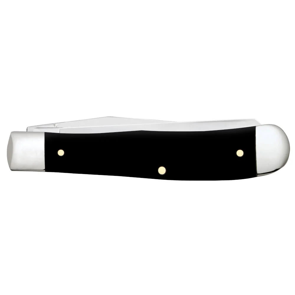 USMC® Embellished Smooth Black Synthetic Trapper - Image 3
