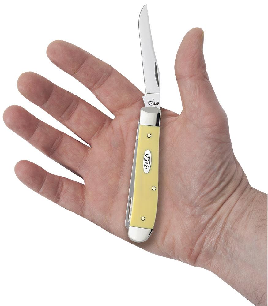 Yellow Synthetic Mini Trapper - Image 5