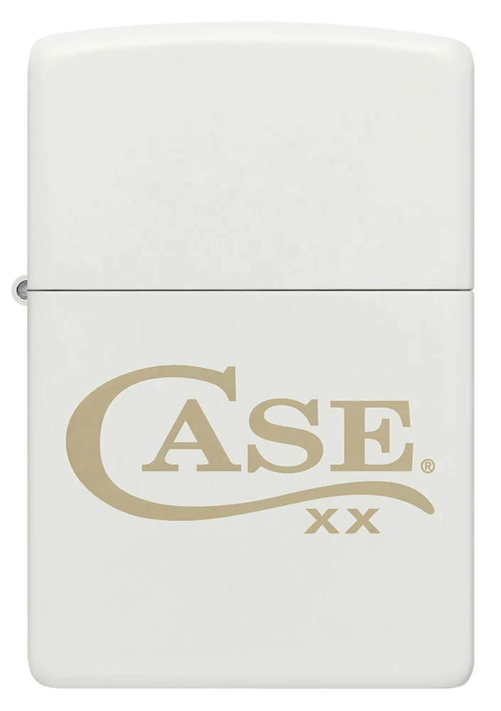 Zippo® Case Logo White Matte Lighter - Image 2